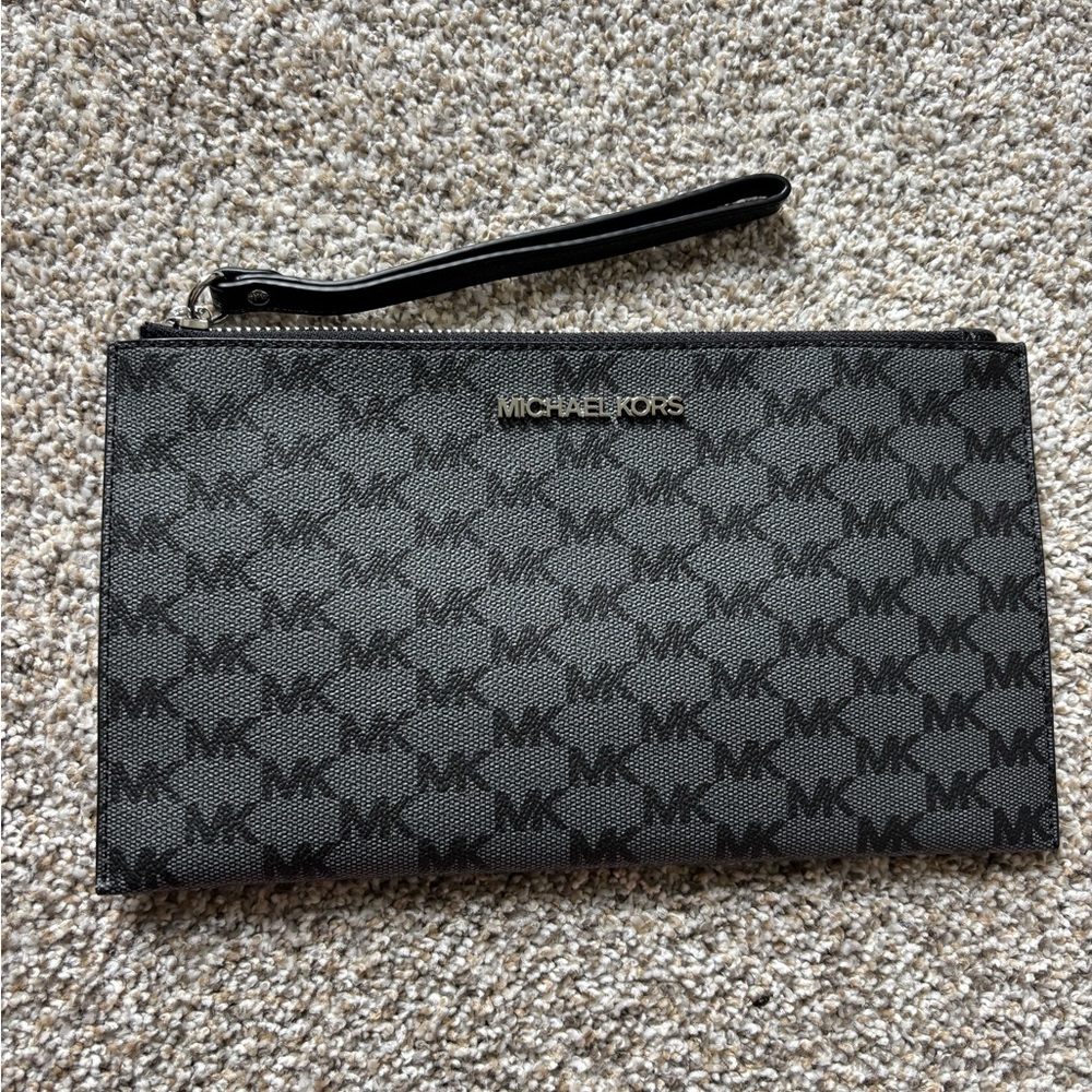 Michael Kors Black Signature Clutch